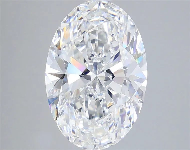 4.02ct Oval Lab Grown Diamond (Colour E, Clarity VVS2, IGI Certified)