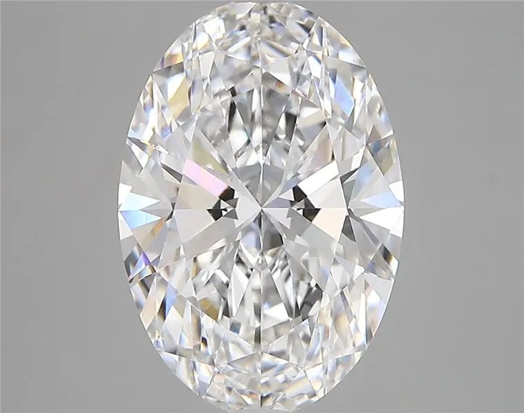 4.02ct Oval Lab Grown Diamond (Colour E, Clarity VVS2, IGI Certified)