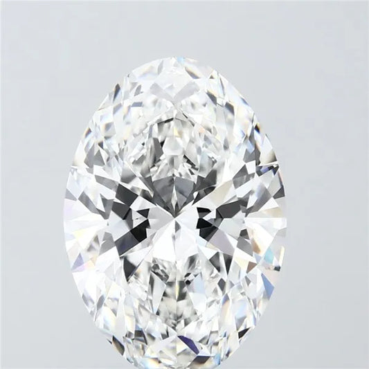4.02ct Oval Lab Grown Diamond (Colour E, Clarity VVS2, IGI Certified)
