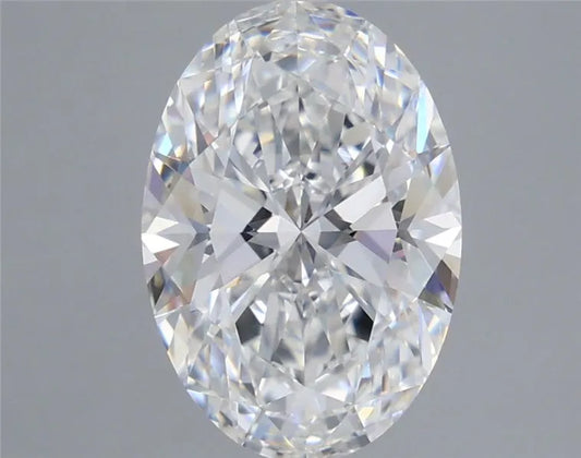 4.02ct Oval Lab Grown Diamond (Colour E, Clarity VVS2, IGI Certified)