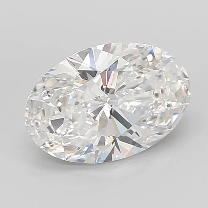 4.02ct Oval Lab Grown Diamond (Colour E, Clarity VVS2, IGI Certified)