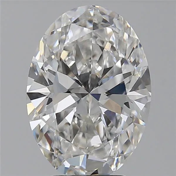 4.02ct Oval Lab Grown Diamond (Colour E, Clarity VVS2, IGI Certified)