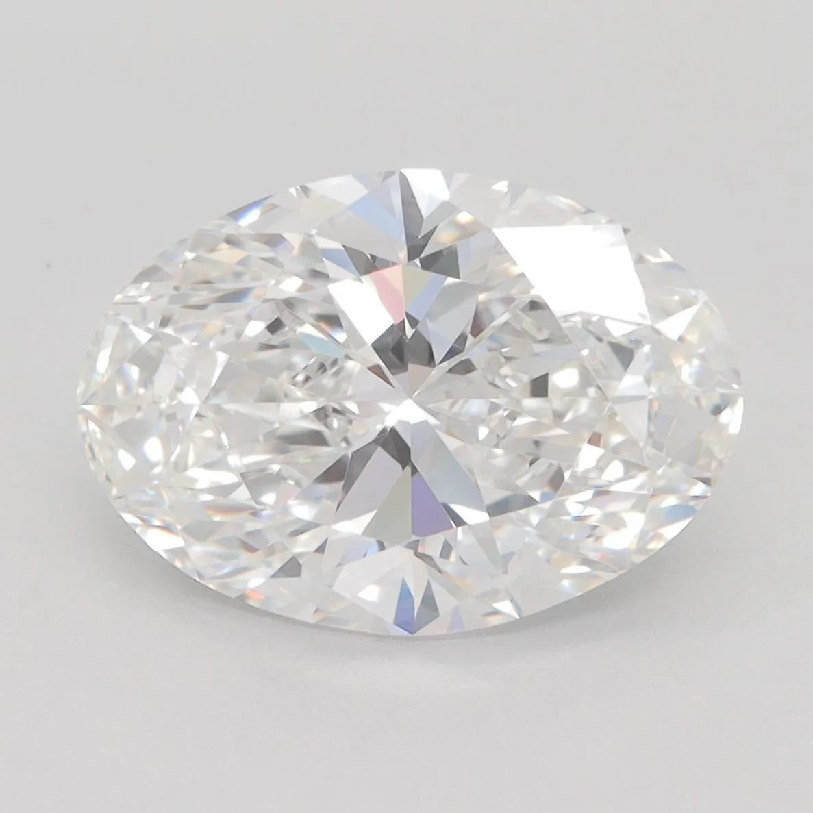 4.02ct Oval Lab Grown Diamond (Colour F, Clarity IF, IGI Certified)