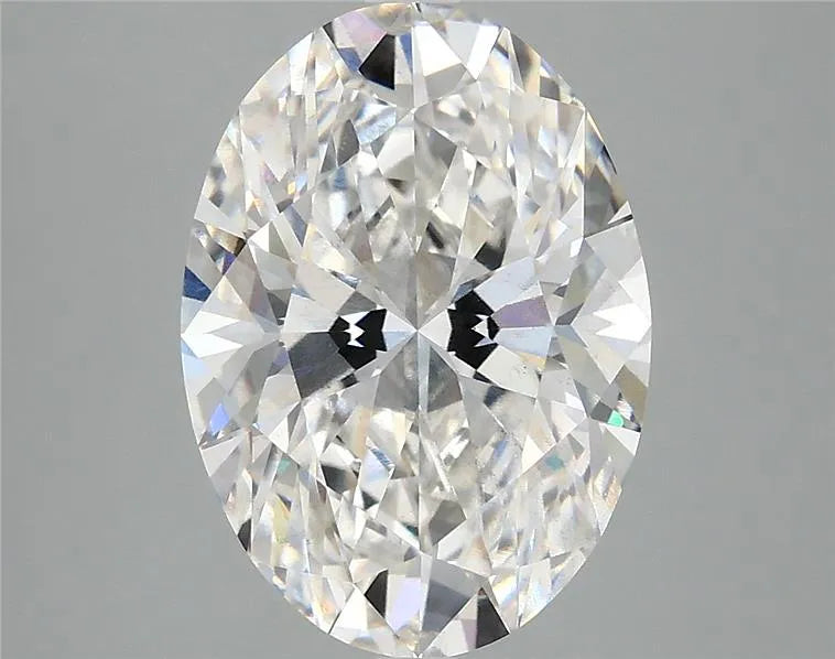 4.02ct Oval Lab Grown Diamond (Colour F, Clarity SI1, IGI Certified)