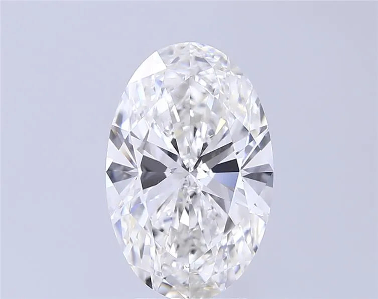 4.02ct Oval Lab Grown Diamond (Colour F, Clarity VVS1, IGI Certified)