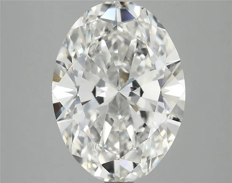 4.02ct Oval Lab Grown Diamond (Colour F, Clarity VVS2, IGI Certified)