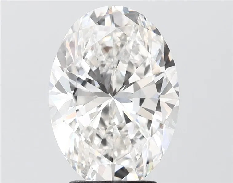 4.02ct Oval Lab Grown Diamond (Colour F, Clarity VVS2, IGI Certified)