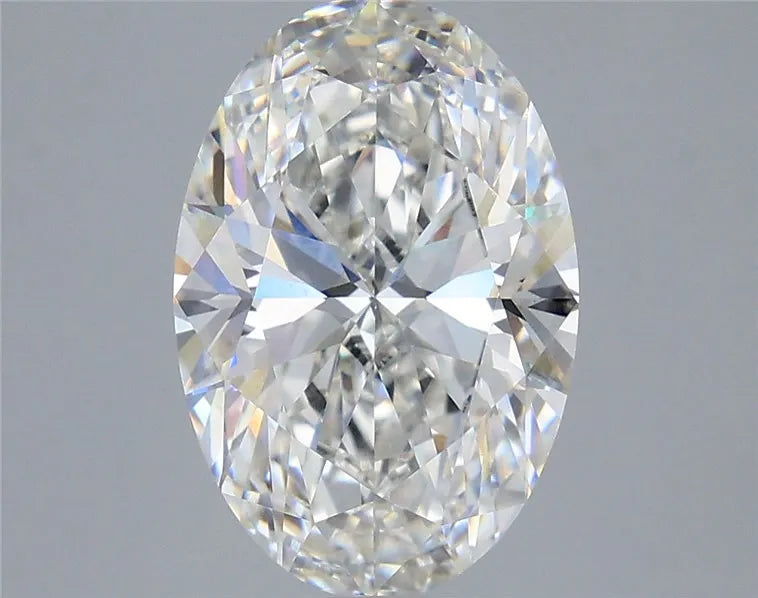 4.02ct Oval Lab Grown Diamond (Colour F, Clarity VVS2, IGI Certified)