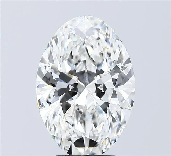 4.02ct Oval Lab Grown Diamond (Colour F, Clarity VVS2, IGI Certified)
