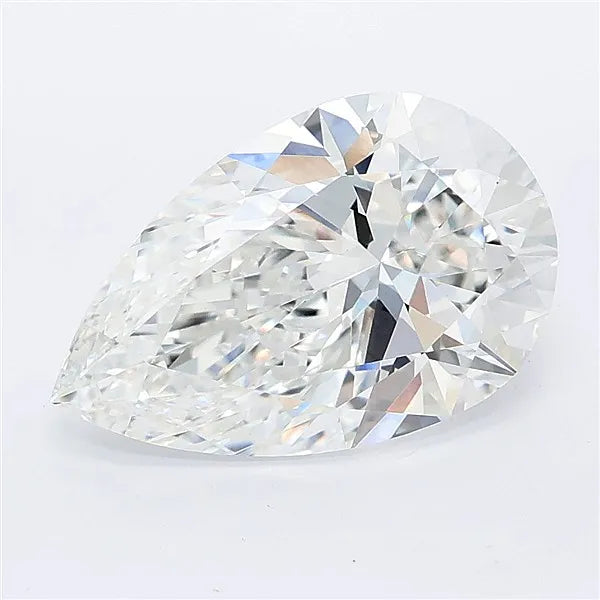 4.02ct Pear Lab Grown Diamond (Colour D, Clarity VVS2, IGI Certified)