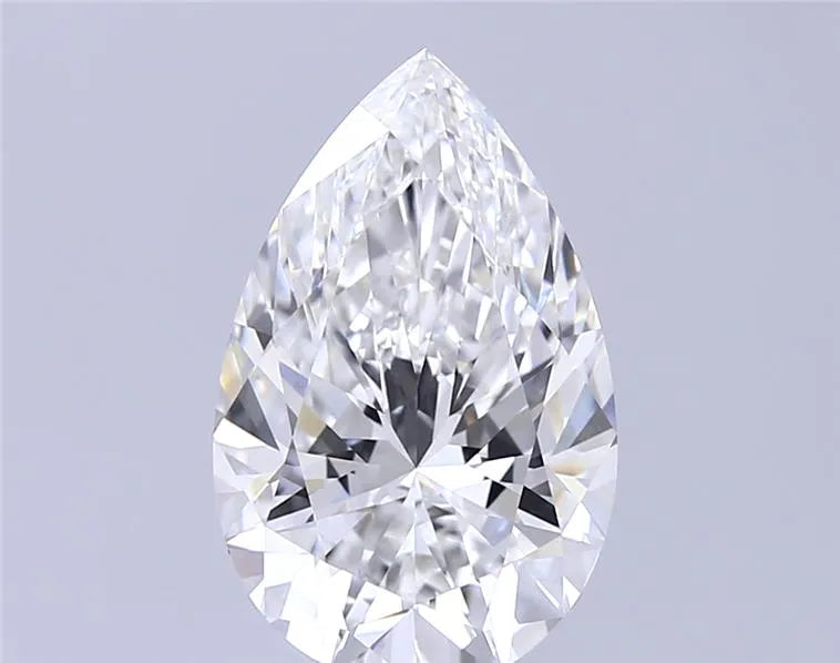 4.02ct Pear Lab Grown Diamond (Colour E, Clarity VVS1, IGI Certified)