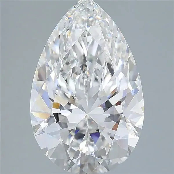 4.02ct Pear Lab Grown Diamond (Colour E, Clarity VVS1, IGI Certified)