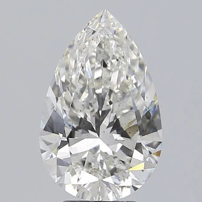 4.02ct Pear Lab Grown Diamond (Colour F, Clarity SI1, IGI Certified)