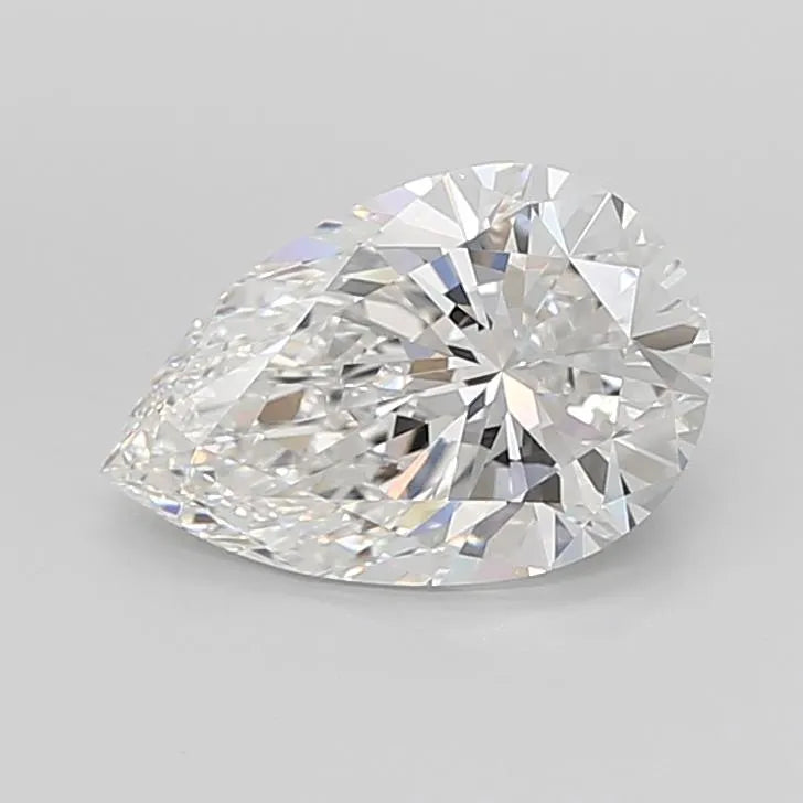 4.02ct Pear Lab Grown Diamond (Colour F, Clarity VVS2, IGI Certified)