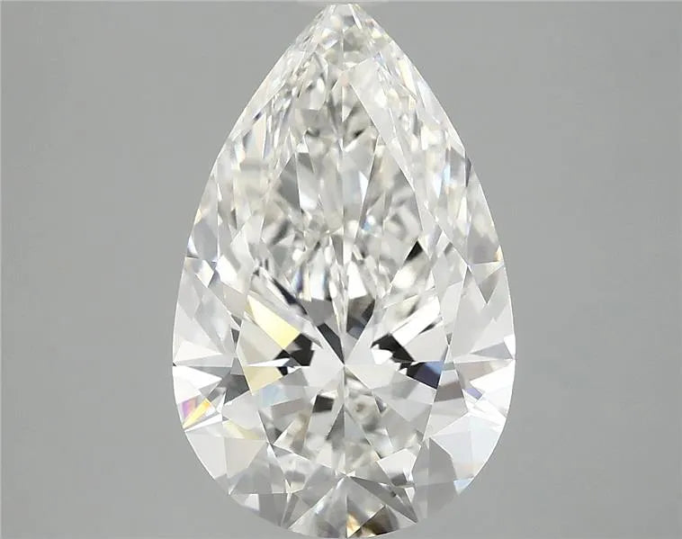 4.02ct Pear Lab Grown Diamond (Colour F, Clarity VVS2, IGI Certified)