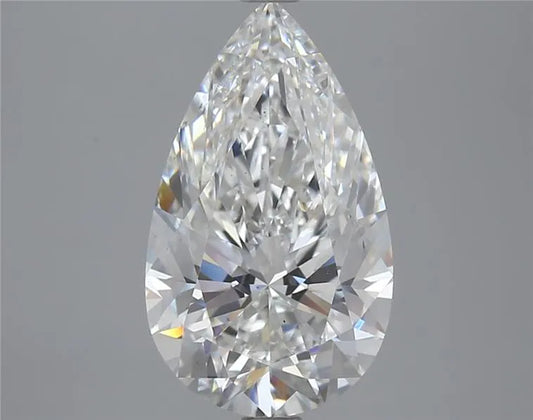 4.02ct Pear Lab Grown Diamond (Colour G, Clarity VS1, IGI Certified)