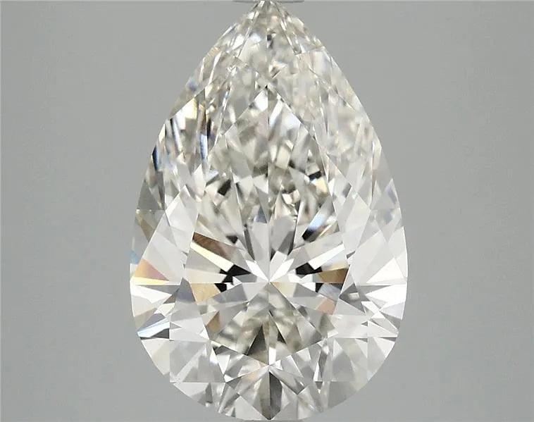 4.02ct Pear Lab Grown Diamond (Colour G, Clarity VVS2, IGI Certified)