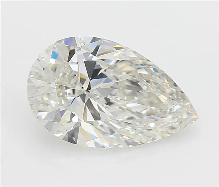 4.02ct Pear Lab Grown Diamond (Colour H, Clarity VS2, IGI Certified)