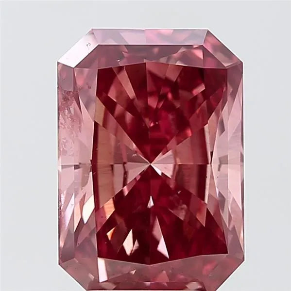 4.02ct Radiant Lab Grown Diamond (Colour Fancy Vivid Pink, Clarity VS1, IGI Certified)