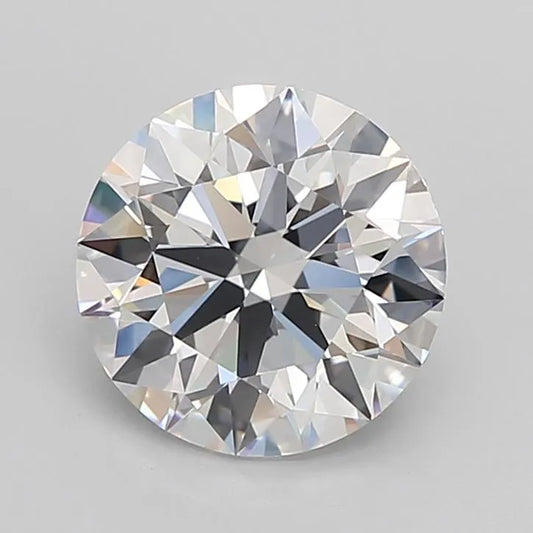 4.02ct Round Lab Grown Diamond (Colour D, Clarity IF, Cut ID, IGI Certified)