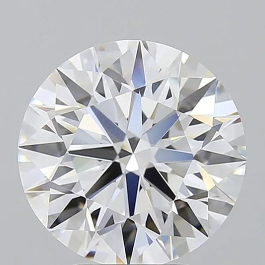 4.02ct Round Lab Grown Diamond (Colour D, Clarity IF, Cut ID, IGI Certified)
