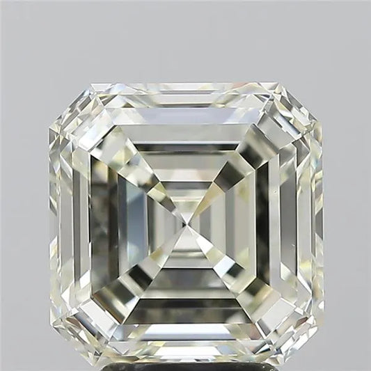 4.02ct Square emerald Natural Diamond (Colour K, Clarity VVS2, HRD Certified)