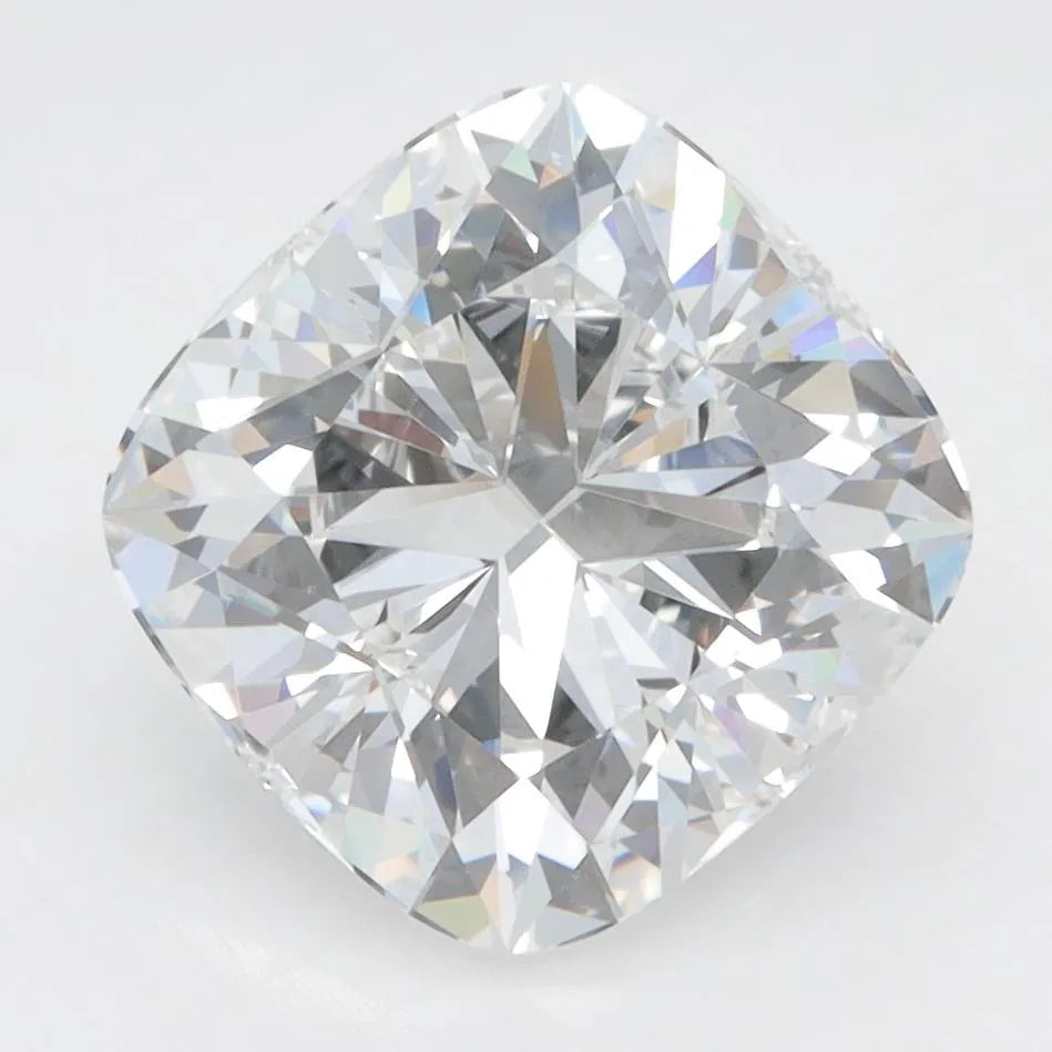 4.03ct Cushion modified Lab Grown Diamond (Colour D, Clarity VVS1, IGI Certified)