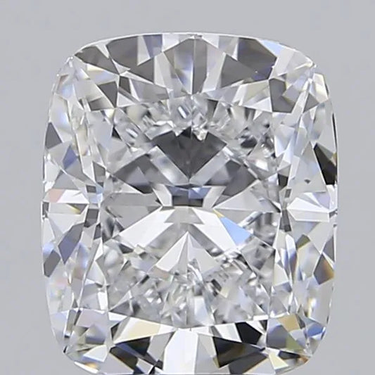 4.03ct Cushion modified Lab Grown Diamond (Colour E, Clarity IF, IGI Certified)