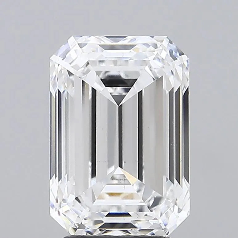 4.03ct Emerald Lab Grown Diamond (Colour D, Clarity VS2, IGI Certified)