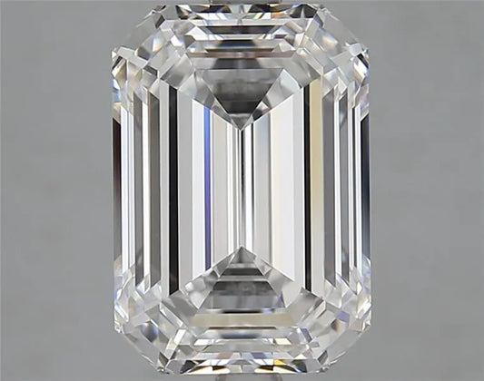 4.03ct Emerald Lab Grown Diamond (Colour D, Clarity VVS1, IGI Certified)