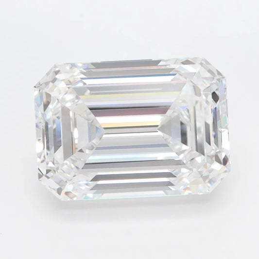 4.03ct Emerald Lab Grown Diamond (Colour D, Clarity VVS1, IGI Certified)