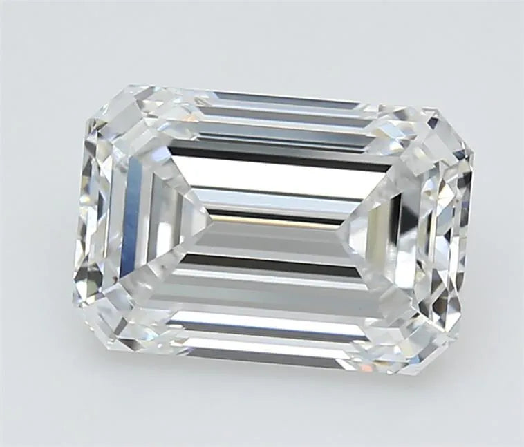 4.03ct Emerald Lab Grown Diamond (Colour D, Clarity VVS2, GIA Certified)