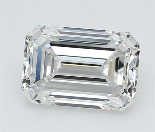 4.03ct Emerald Lab Grown Diamond (Colour D, Clarity VVS2, GIA Certified)