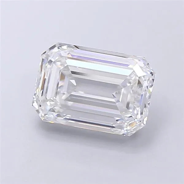 4.03ct Emerald Lab Grown Diamond (Colour D, Clarity VVS2, IGI Certified)