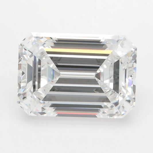4.03ct Emerald Lab Grown Diamond (Colour D, Clarity VVS2, IGI Certified)