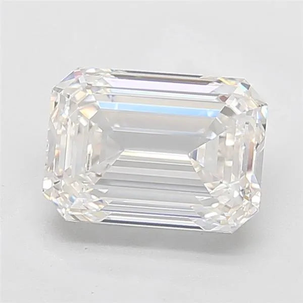 4.03ct Emerald Lab Grown Diamond (Colour F, Clarity VVS1, IGI Certified)