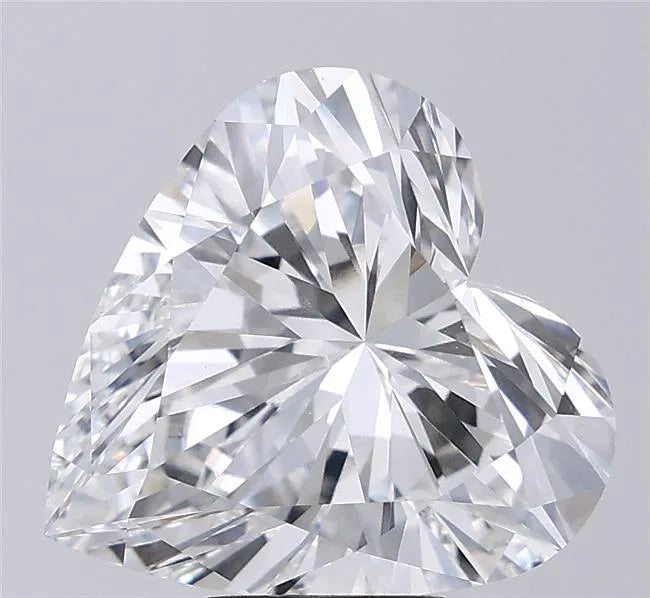4.03ct Heart Lab Grown Diamond (Colour E, Clarity VVS2, IGI Certified)