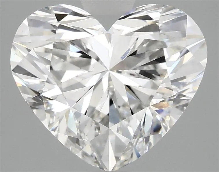 4.03ct Heart Lab Grown Diamond (Colour F, Clarity VS1, IGI Certified)