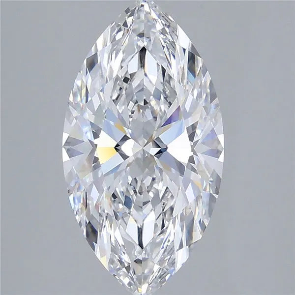 4.03ct Marquise Lab Grown Diamond (Colour D, Clarity VVS1, IGI Certified)