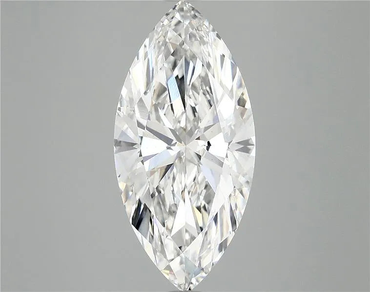 4.03ct Marquise Lab Grown Diamond (Colour E, Clarity VS2, IGI Certified)