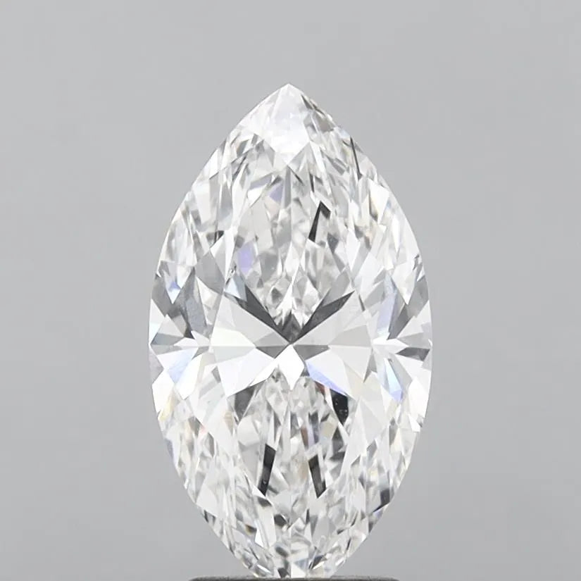 4.03ct Marquise Lab Grown Diamond (Colour E, Clarity VVS2, IGI Certified)