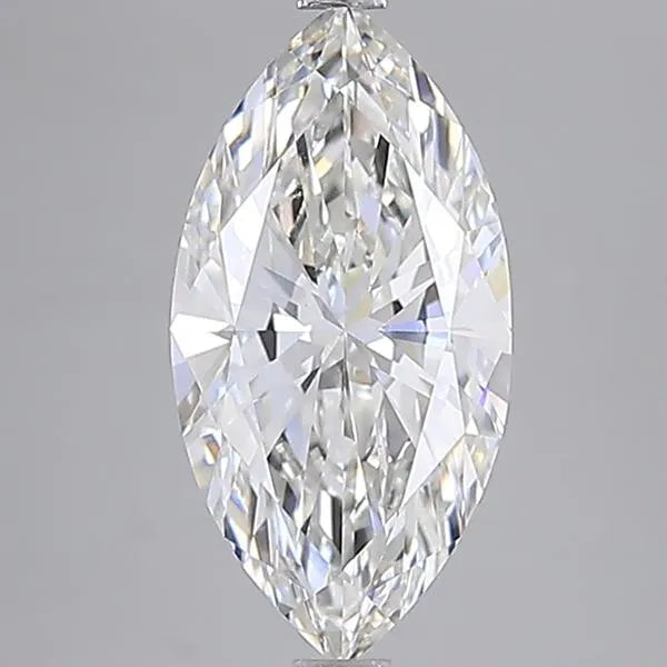 4.03ct Marquise Lab Grown Diamond (Colour F, Clarity VVS2, IGI Certified)