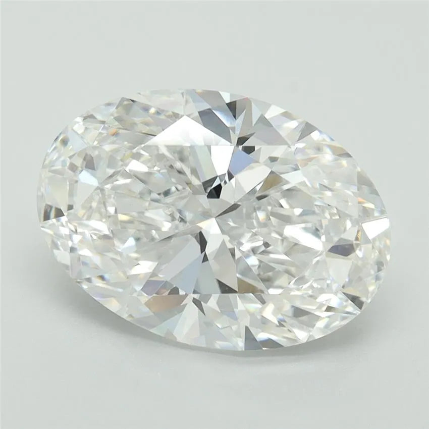 4.03ct Oval Lab Grown Diamond (Colour E, Clarity VVS2, IGI Certified)