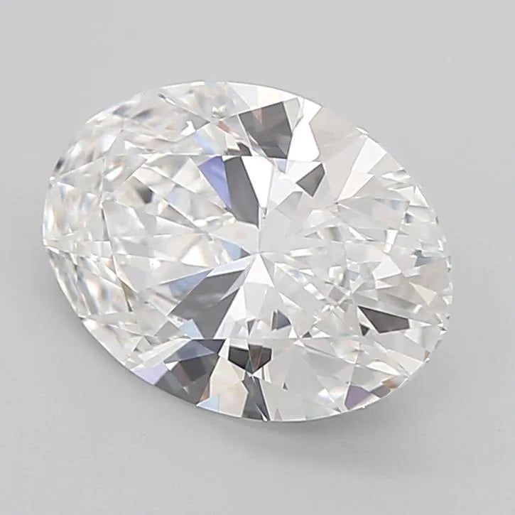 4.03ct Oval Lab Grown Diamond (Colour E, Clarity VVS2, IGI Certified)