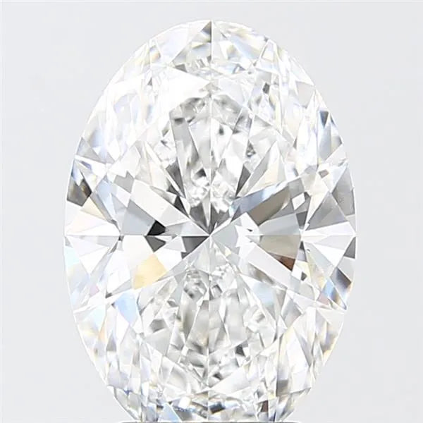 4.03ct Oval Lab Grown Diamond (Colour E, Clarity VVS2, IGI Certified)
