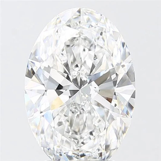 4.03ct Oval Lab Grown Diamond (Colour E, Clarity VVS2, IGI Certified)