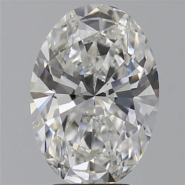 4.03ct Oval Lab Grown Diamond (Colour E, Clarity VVS2, IGI Certified)