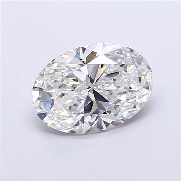 4.03ct Oval Lab Grown Diamond (Colour E, Clarity VVS2, IGI Certified)