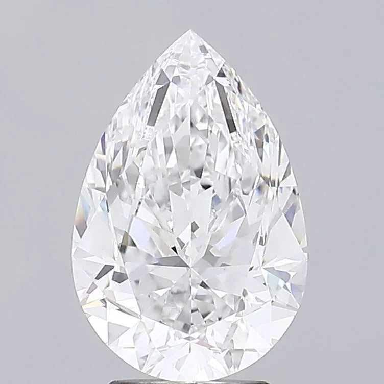 4.03ct Pear Lab Grown Diamond (Colour D, Clarity VVS1, IGI Certified)