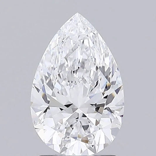 4.03ct Pear Lab Grown Diamond (Colour D, Clarity VVS1, IGI Certified)